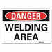 Danger Sign 7inx10in Reflective Sheeting