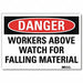 Danger Sign 10 in x 14 in Rflct Sheeting