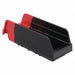 H8694 Shelf Bin Black/Red Indstr Grd Poly 4 in