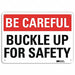 Safety Sign 7 in x 10 in Aluminum