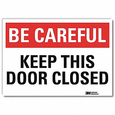 Safety Decal 10x14in Reflective Sheeting