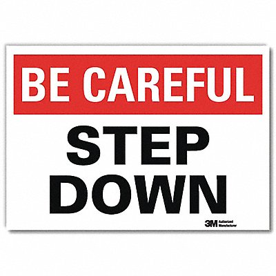 Safety Decal 10in x 14in Rflct Sheeting