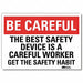 Safety Decal 5 in x 7 in Rflct Sheeting