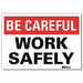 Safety Decal 10in x 14in Rflct Sheeting