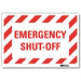 Safety Decal 10x14in Reflective Sheeting