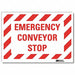 Safety Decal 7x10in Reflective Sheeting