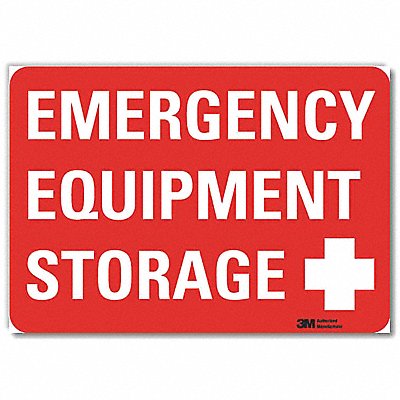 Safety Decal 5inx7in Reflective Sheeting