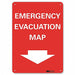 Safety Sign 10 in x 7 in Plastic
