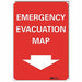 Emrgncy Exit Sign 10x7in Rflctv Sheeting