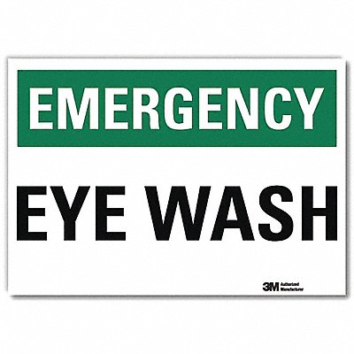 Safety Decal 10x14in Reflective Sheeting
