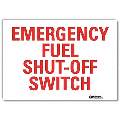 Safety Decal 7x10in Reflective Sheeting