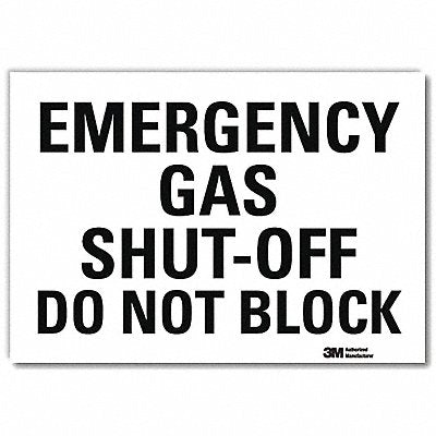 Safety Decal 10x14in Reflective Sheeting