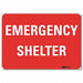 Safety Decal 10x14in Reflective Sheeting