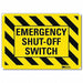 Safety Decal 5inx7in Reflective Sheeting