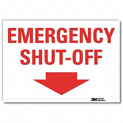 Safety Decal 10x14in Reflective Sheeting