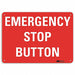 Safety Sign 7 in x 10 in Aluminum