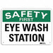 Safety Sign 7 in x 10 in Aluminum