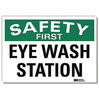 Safety Decal 10x14in Reflective Sheeting