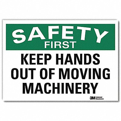 Safety Decal 5inx7in Reflective Sheeting