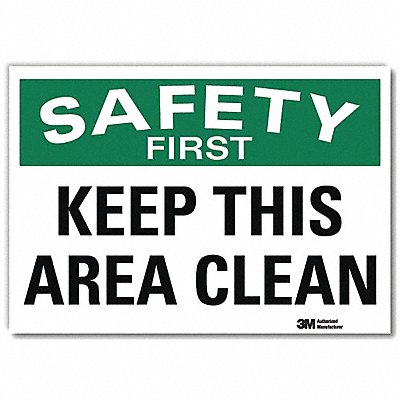 Safety Decal 7x10in Reflective Sheeting
