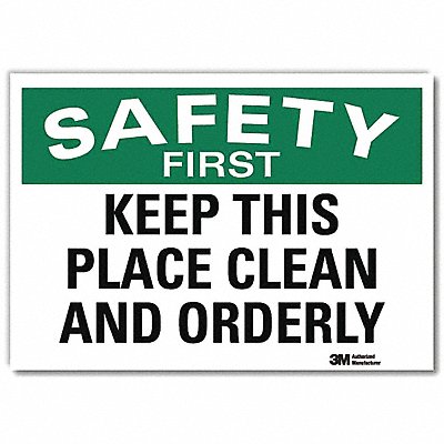 Safety Decal 5inx7in Reflective Sheeting