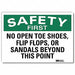 Safety Sign 7inx10in Reflective Sheeting