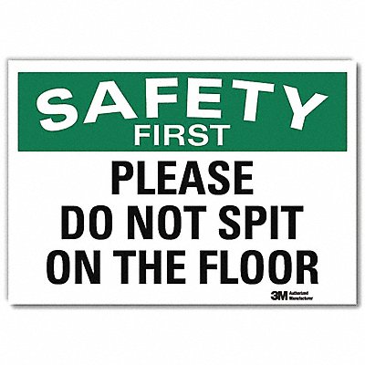 Safety Decal 7x10in Reflective Sheeting