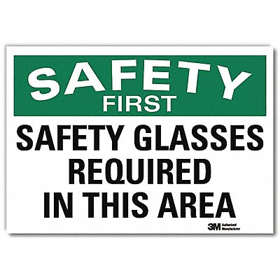 Safety Sign 7inx10in Reflective Sheeting