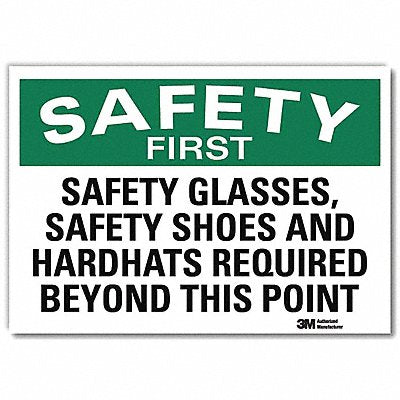 Safety Sign 10inx14in Reflctv Sheeting