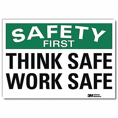 Safety Decal 5inx7in Reflective Sheeting