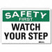 Safety Decal 5inx7in Reflective Sheeting