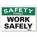 Safety Decal 5 in x 7 in Rflct Sheeting