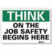Safety Decal 5inx7in Reflective Sheeting