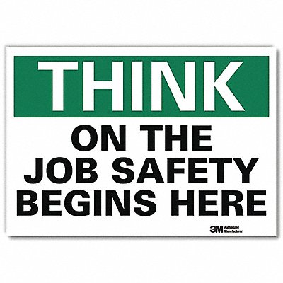 Safety Decal 10in x 14in Rflct Sheeting