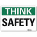 Safety Decal 10in x 14in Rflct Sheeting
