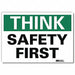 Safety Decal 5inx7in Reflective Sheeting