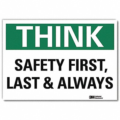 Safety Decal 5inx7in Reflective Sheeting