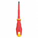Insulatd Screwdriver Phillips #2x4 Rnd