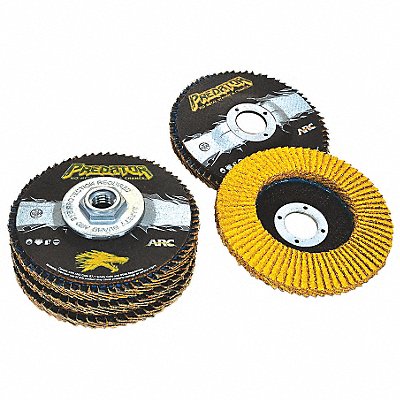 Flap Disc 5 in Dia 7/8 in Arbor 36 Grit