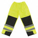 High Visibility Pants 40 in Lime/Yellow