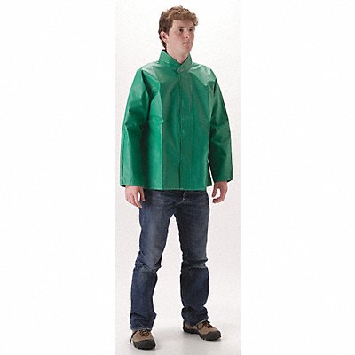 Chemical Splash Jacket Unisex Green 3XL