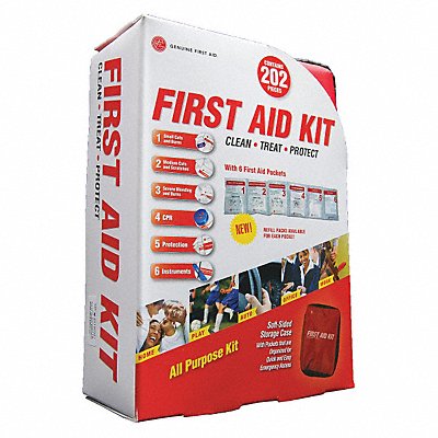 First Aid Kit Industrial 202 Components