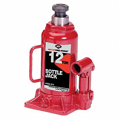 Bottle Jack 12 ton Max Lift 17 H