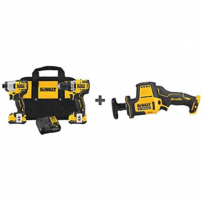 Cordless Combination Kit 12V 2 Tools