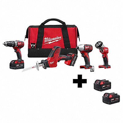 Cordless Combination Kit 18V 4 Tools