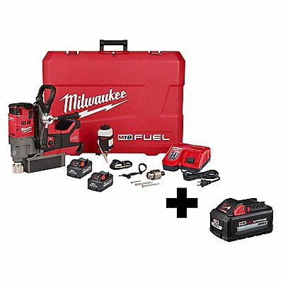 Magnetic Drill Kit 690 RPM 3 Batteries