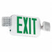 Singn Exit/Emergency LED Green 120/277V