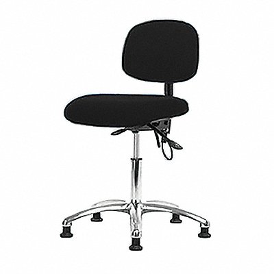 Fabric ESD Chair Desk Glides Black