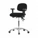 Fab ESD Chr Med Tilt Arms Cstrs Blk