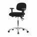 Fabric ESD Chair Med Arms Cstrs Blk